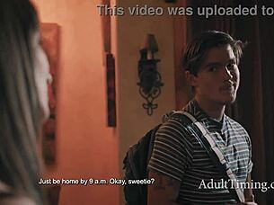 Two Redhead Milfs Dominate in Wild Cinema Gangbang