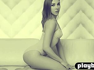 Petite Milf's Lingerie Tease Reveals Small Tits And Body