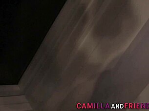 latex shemale fetish builds to explosive jizz climax