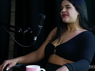 Val Mineirinha Bora Cast with Bruna Carlos Sheer Red Tease