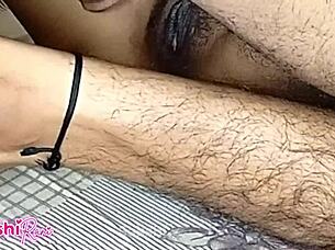 indian village girl face cummed after hard pussy fuck 😍