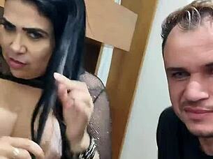 backstage with tattooed african pornstar soraya carioca revealing big tits ass and juicy secrets