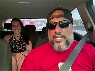 Uber driver fucked my pink pussy at motel