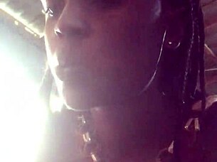 join black african lady for intimate dining