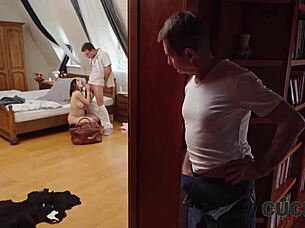 Husband Watches Wife's Kinky Doctor Exam