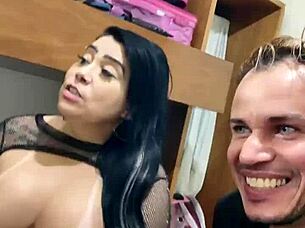 backstage with tattooed african pornstar soraya carioca revealing big tits ass and juicy secrets