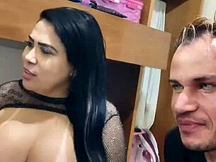 backstage with tattooed african pornstar soraya carioca revealing big tits ass and juicy secrets