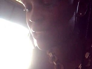 join black african lady for intimate dining