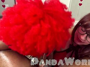redhead sluts slobber on huge dildos before bbc pounding 😈🍆