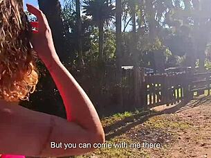 Street Girl to Woods Fuck Adventure