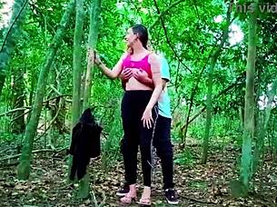 Street Girl to Woods Fuck Adventure