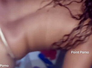 Friend buys beer leaving me to fuck his naughty latina wife creampie inside