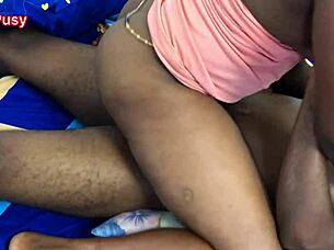 african newlyweds fuck passionately at home?