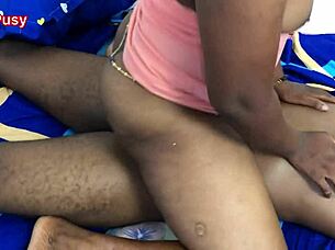 african newlyweds fuck passionately at home?