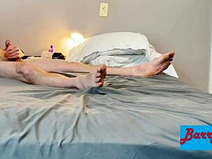jack off with this vibrating sucking toy on monster cock 😍💦