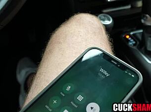 Cuckold Watches Wife Deepthroat Lover's Cock Hardcore