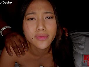 May Thai's Wild BBC Interracial Anal Piss Play