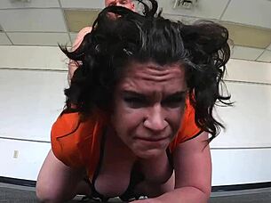 Anal-Plugged Escapee Begs for Rough Ass Pounding in Prison Break Part 2