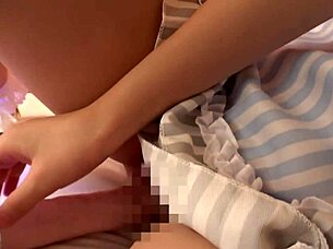 Cute Schoolgirl Cosplayer's Secret Asian Big Tits Underwear Tease