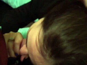 Tipsy Girlfriend Deepthroat Blowjob