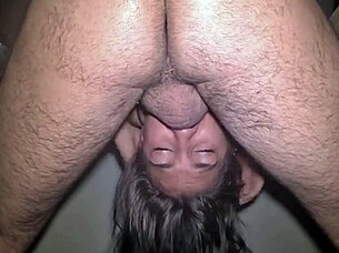upside down deepthroat facefuck skinny teen babe