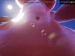 Three Big Tit Milfs Fuck Wet Pussies in Beach Threesome Orgy