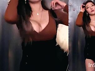 korean babe bangs bouncy club dance bj mix
