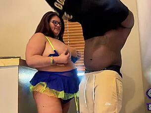 Stacxxxs brings back raven belle big tits latina bbw interracial