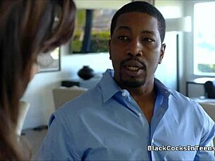 Teen And Milf Beg For Monster Big Black Cocks In Wild Interracial 3some Sharing!