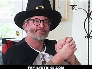 thanksgiving group orgy with chanel camryn and tiffani madison