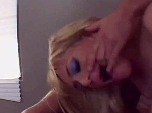 Blonde Craves Intense Double Penetration Threesome!