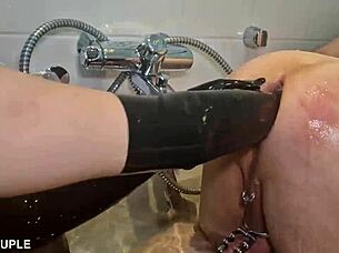 Part 2 Miss Anna's MESSY BATH with FISTING and FEMDOM UNCENSORED