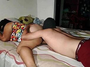 Neighbor moans richly as I lick pussy and rim ass deliciously