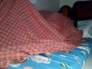 sharing bed with stepmom led to hot creampie surprise