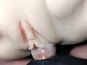 i really love pounding her tight shaved pussy 😍 double penetration fun!