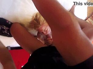 Horny granny sharon learns rough missionary riding from young stud closeup