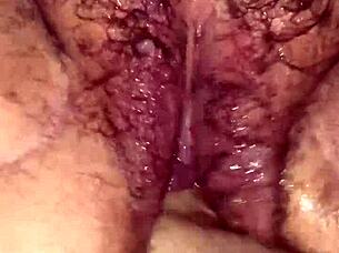 hairy bbw milf fisted to squirting orgasm