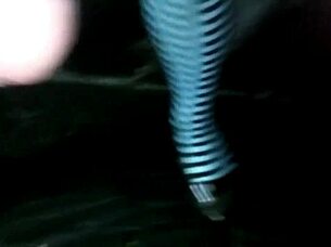Watch me peg this guy with my strap-on till he explodes hands-free!