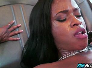 ghetto ebony whore trades ass for cash in public ride 2 of 5