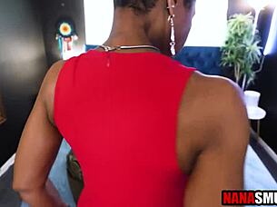ebony mature granny craves young cock pov deepthroat