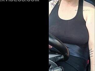 MY STEPMOM DRIVES UBER ON DAY ONE FLASHING EVERYONE