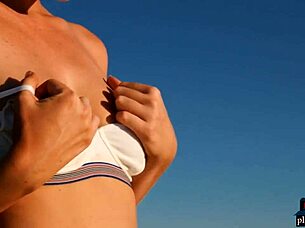 willa prescott big tits outdoor striptease 🔥🍒
