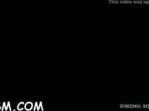 blonde woman thrusts marital device deep in her pussy intensely