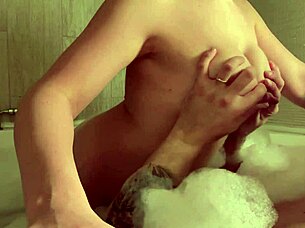 nursing milf pours breast milk on face homemade delight