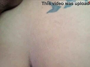 husband passes car while i ride huge cock