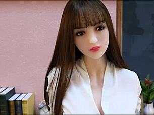 sexy dolly school girl looking its is good