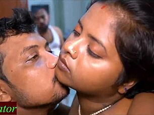 Indian Housewife Enjoys Secret Bedroom Fun