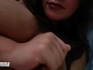Ms emmas breast are big juicy and delicious
