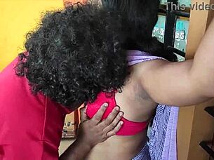 removing saree while hands tied and blindfolded