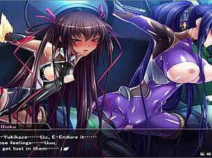 Taimanin yukikaze scene part 1